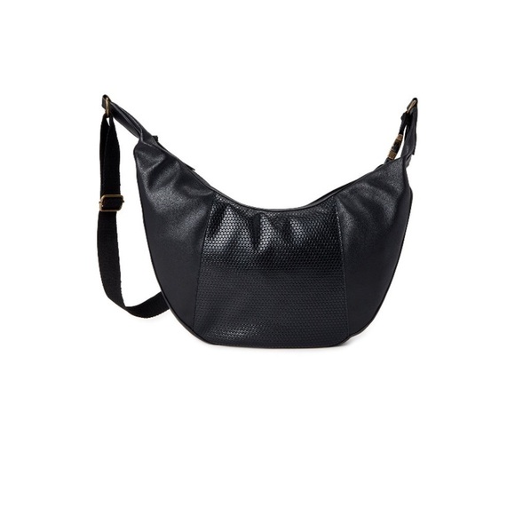 Time and Tru Handbags - TIME and Tru Women’s Black Marcella Hobo handbag with adjustable strap